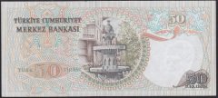 6.EMİSYON 1.TERTİP 50 LİRA D09 409106 ÇÇT +