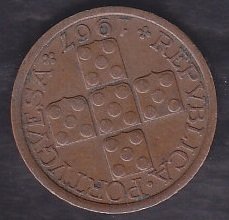 Portekiz 10 Centavos 1967