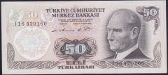 6.EMİSYON 1.TERTİP 50 LİRA I16 420160 ÇÇT ÇİLALTI