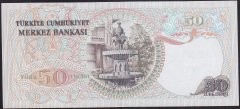 6.EMİSYON 1.TERTİP 50 LİRA I16 420160 ÇÇT ÇİLALTI