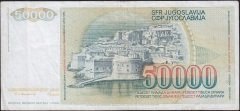 Yugoslavya 50000 Dinar 1988 Çok Temiz+