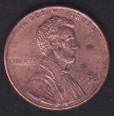 Amerika 1 Cent 1998