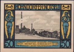 Almanya 50 Pfennig Notgeld 1921 Çil