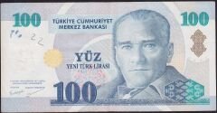 8.Emisyon 100 YTL C50 572467 Çok Temiz+