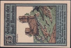 ALMANYA 75 PFENNİG NOTGELD 1922 ÇİL
