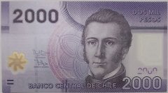 Şili 2000 Pesos 2014 Çil Pick 162d Polymer
