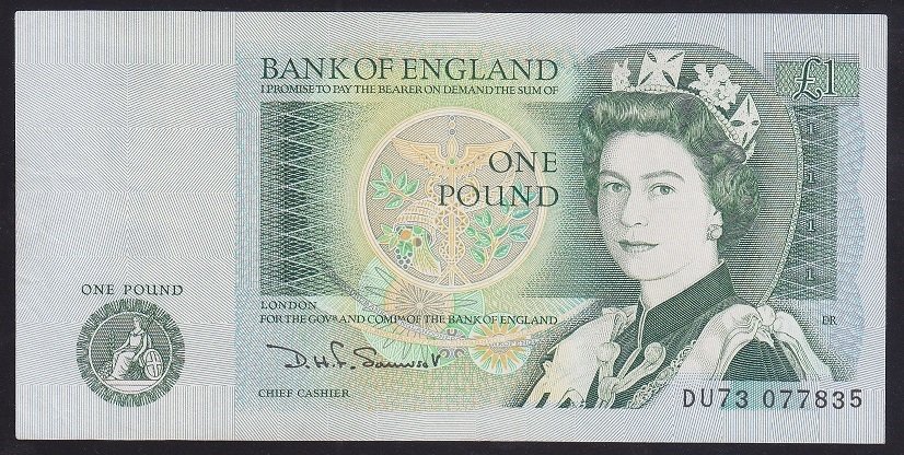 İNGİLTERE 1 POUND 1982 -1984 ÇİLALTI