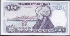 7.Emisyon 1.Tertip 1000 Lira E63 527003 Çil