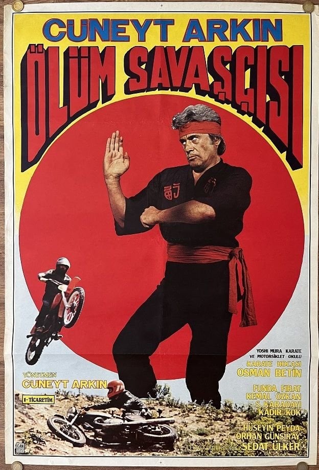 Cüneyt Arkın - Ölüm Savaşçısı - Film Afişi