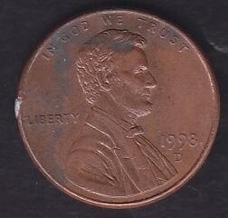 Amerika 1 Cent 1998 D