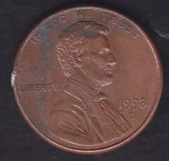 Amerika 1 Cent 1998 D