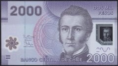 Şili 2000 Pesos 2014 Çil Pick 162d Polymer