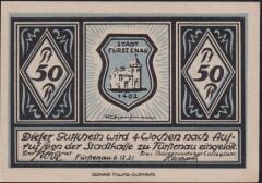 Almanya 50 Pfennig Notgeld 1921 Çil