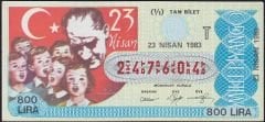 1983 23 Nisan Tam Bilet - T Serisi