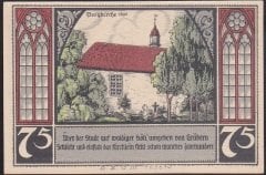 ALMANYA 75 PFENNİG NOTGELD 1920 ÇİL