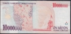 7.EMİSYON 10 000 000 LİRA B77 801018 ÇÇT +