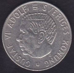 İSVEÇ 1 KRON 1972