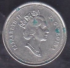 Kanada 10 Cent 1990
