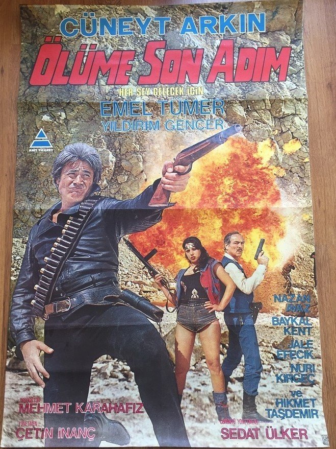 CÜNEYT ARKIN - ÖLÜME SON ADIM - FİLM AFİŞİ