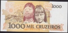 BREZİLYA 1000 CRUZEİROS 1990 ÇİL
