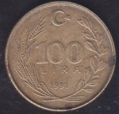 1991 Yılı 100 Lira