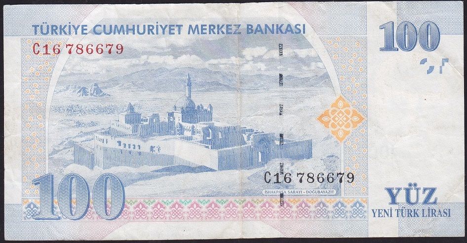 8.Emisyon 100 YTL C16 786679 Çok Temiz+