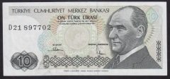 7.EMİSYON 2.TERTİP 10 LİRA D21 897702 ÇÇT