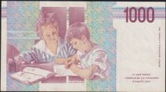 İtalya 1000 Lire 1990 Çok Çok Temiz Pick 114a