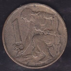 Çekoslovakya 1 Korun 1962