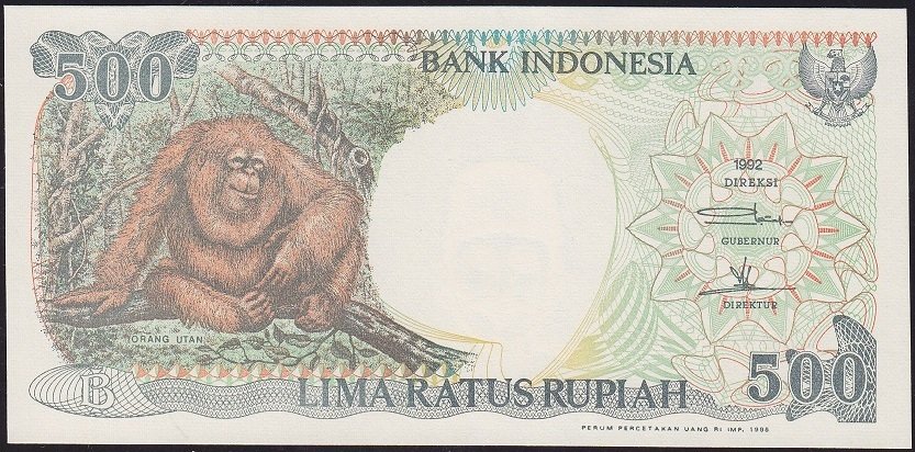 Endonezya 500 Rupiah 1992 / 1998 ÇİL Pick 128g
