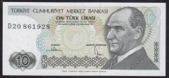 7.EMİSYON 2.TERTİP 10 LİRA D20 861928 ÇİLALTI