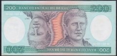 BREZİLYA 200 CRUZEİROS 1981 ÇİLALTI ÇİL P199b