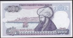 7.Emisyon 1.Tertip 1000 Lira A57 636603 Çil