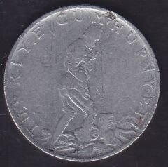 1962 Yılı 2.5 Lira Düz