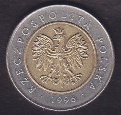 POLONYA 5 ZLOTY 1996