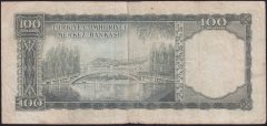 5.Emisyon 5.Tertip 100 Lira V89 028958 Çok Temiz