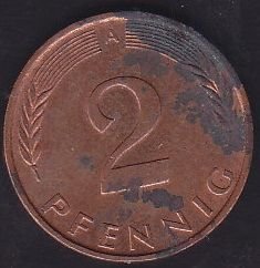 Almanya 2 Pfennig 1995 A