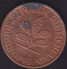 Almanya 2 Pfennig 1995 A