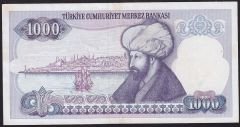7.Emisyon 1.Tertip 1000 Lira A28 706664 Ççt Çilaltı