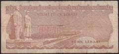 6.Emisyon 1.Tertip 20 Lira B23 028323 Temiz