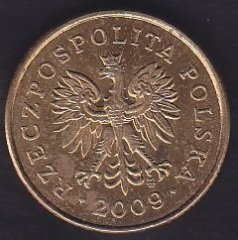 POLONYA 5 GROSZY 2009
