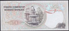 6.EMİSYON 1.TERTİP 50 LİRA H89 163389 ÇİLALTI