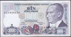 7.Emisyon 1.Tertip 1000 Lira A19 858430 Çilaltı