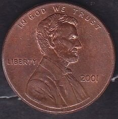 Amerika 1 Cent 2001