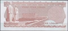 6.Emisyon 4.Tertip 20 Lira I34 479435 Çilaltı