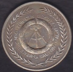 DEMOKRATİK ALMANYA MADALYA 1969
