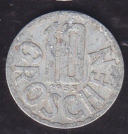 Avusturya 10 Groschen 1955