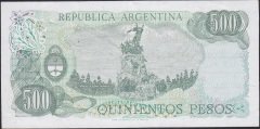 ARJANTİN 500 PESOS 1977 ÇÇT +