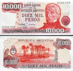 Arjantin 10000 Pesos 1976 Çil Pick 306b