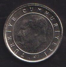 2007 Yılı 5 Yeni Kuruş Çil